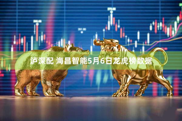 泸深配 海昌智能5月6日龙虎榜数据